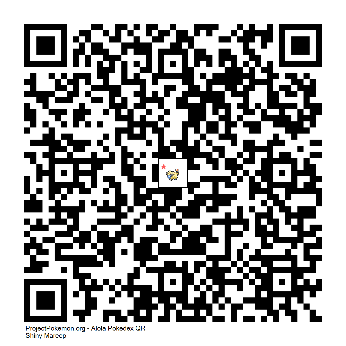 Cdigo QR de Mareep variocolor